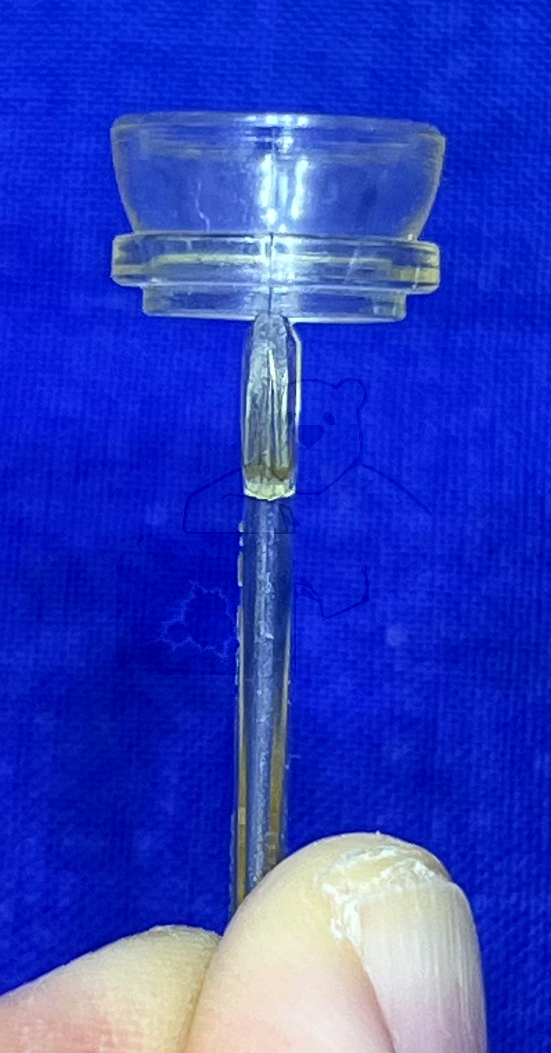 Plastibell, Detailaufnahme